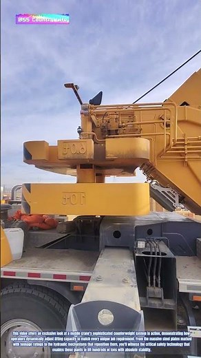 Counterweight in Motion: How Mobile Cranes Adapt Their Lifting Power