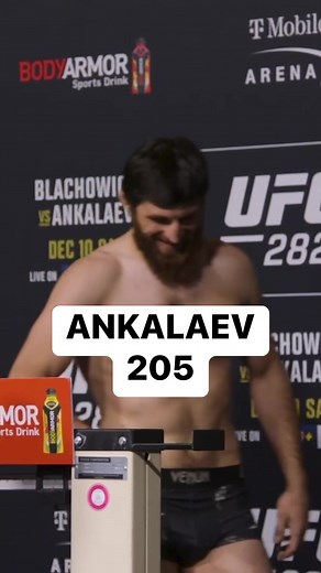 7.5K views · 55 reactions | Magomed Ankalaev hits championship weight for UFC 282 ⚖️ | MMA Fighting | Facebook