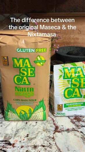 I am curious to see how much of a difference there will be in the tortillas using the next MASA, but I will say I am not thrilled about the extra ingredients. #maseca #tortillasdemaiz #mexicanfood #foodtok