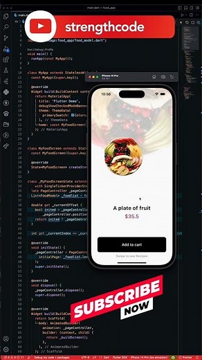 PageView + Animation + Infinity Scrolling #shorts #flutter