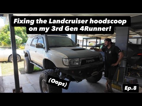 Fixing the Landcruiser scoop on my 3rd gen 4Runner!