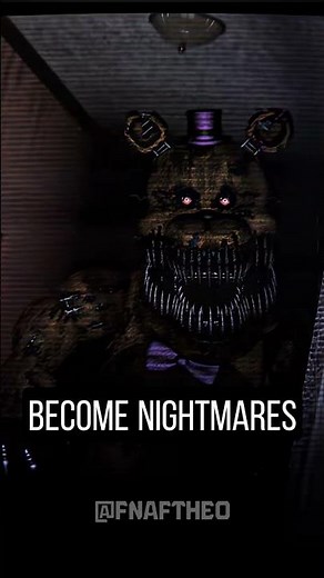 How the Animatronics Change From FNAF 1–5 #fnaf #fivenightsatfreddys