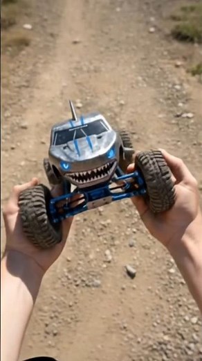 Shark Beast Crawler – The Fiercest Shark-Themed RC Offroad Car!”#rccar #rcoffroad #toys #shorts