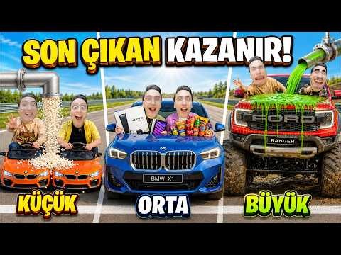 Efekan’ın Maceraları 39.Bölüm – Küçük, Orta, Büyük Arabadan Son Çıkan Kazanır!