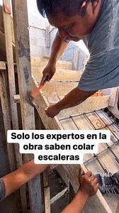 Así se debe colar una escalera #escaleras #concreto #colado #obra #construccion #albañiles #herramientas #remodelacion #albañil #martillo #herramientas | El Ing Moy