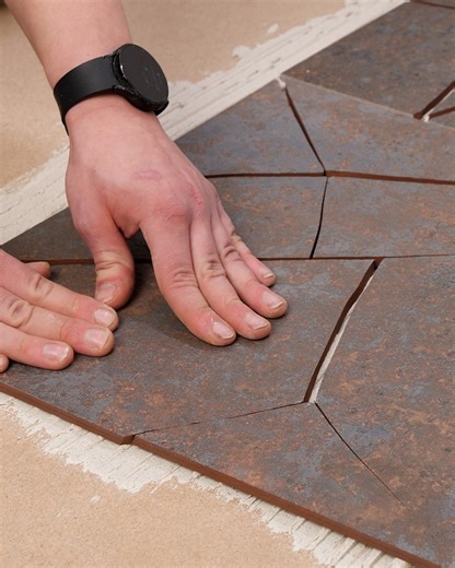 Cracked Tile Repair | Girly Panda