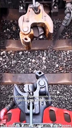 Heavy Metal Lock: The Power of Automated Train Coupling #USA