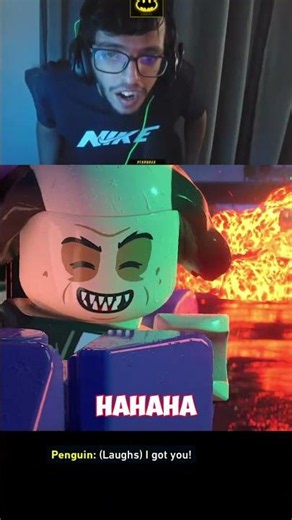 LEGO BATMAN DID IT!!! #legobatman #gaming #funny #lego #shorts
