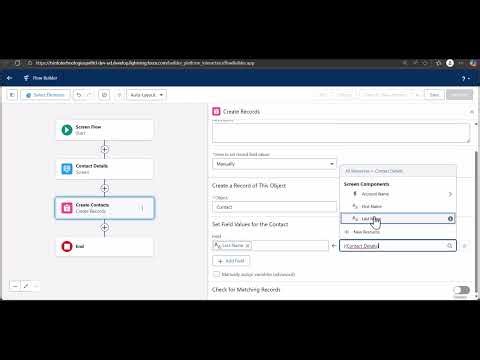 Lookup field in Salesforce Screen flow | Add Lookup field in Salesforce Screen Flow