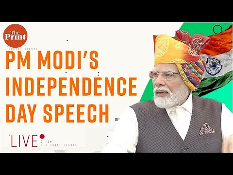 LIVE: PM Modi's Independence Day Speech