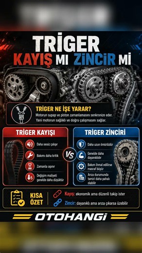 Triger Kayışı Mı Triger Zinciri Mi