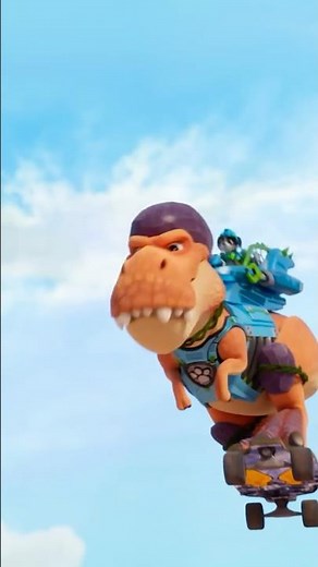 PAW Patrol goes skateboarding with dinosaurs! 🛹