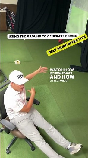 Importance of GROUND FORCE in Golf Swing