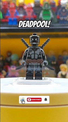 I made LEGO DEADPOOL from Comic Con! #shorts