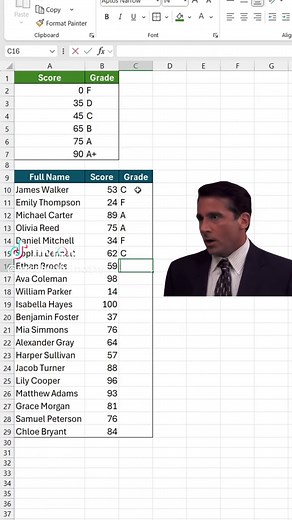 Find values in seconds in Excel with Lookup function! #excel #exceltips #exceltricks #exceltipsandtricks #microsoftexcel #lookup #vlookup #xlookup #techtips #excelfunctions