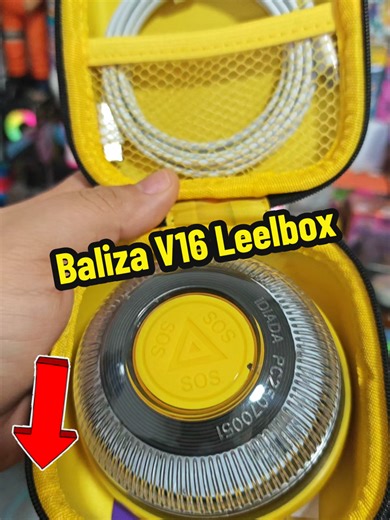 La baliza V16 más completa de TikTok Shop! El modelo Leelbox viene con el pack completo de funda, cable, pilas y ventosa y encima rebajada #Leelbox #Baliza #Balizav16 #DGT #rebajasdeinvierno