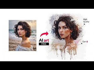 GENERATIVE FILL A.I : Transform Photos into Stunning Watercolor Paintings (Photoshop)