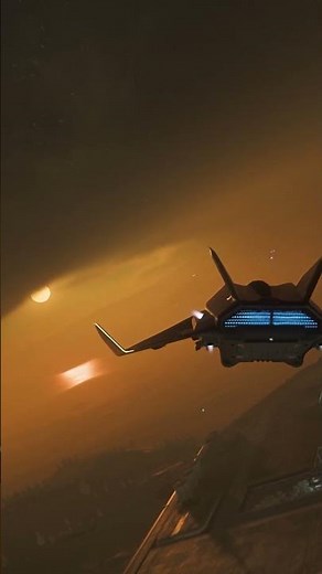 A Beautiful Sunrise on Microtech 😎🔥 Star Citizen Gameplay
