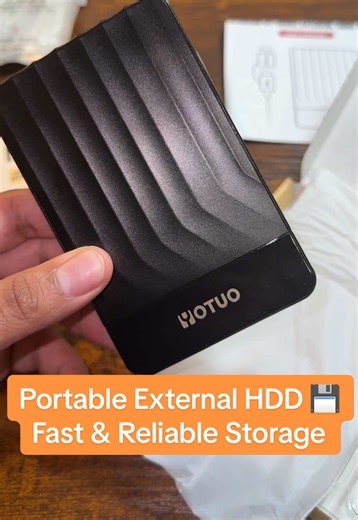 Running out of space? 🖥️🎮 This YOTUO Portable External Hard Drive has you covered with reliable storage for work, school, and gaming. 💾 Expand storage instantly – no setup hassle ⚡ USB 3.0 high-speed transfer for quick file access 🎮 Compatible with PS4, PS5, Xbox One, Series X/S & more 💻 Works with PC, Mac, laptops & desktops 📂 Perfect for games, movies, photos & backups #techfinds #gaminggear #storagesolutions #tiktokshop #dealsforyoudays