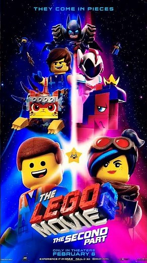 The lego movie 1 and 2 edit everything is awesome from the lego movie 2
