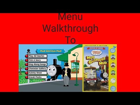 Thomas & Friends Mud Glorious Mud DVD Menu Walkthrough