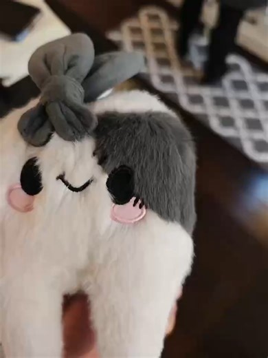 Plush tooth! #plushiedreadfuls #plush