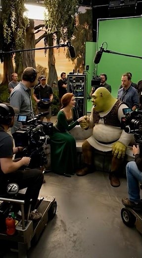 Shrek 2 behind the scenes rare foootage #shrek #shrek2 #btsshorts #btsedits #behind the-scenes