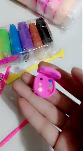 "DIY Mini Doll Makeup Set with Clay ✨ | Cute Handmade Miniature Craft 🧵💕 #ClayArt"#diy