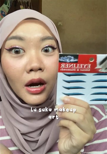 Eyeliner and Eyeshadow Sticker Tutorial