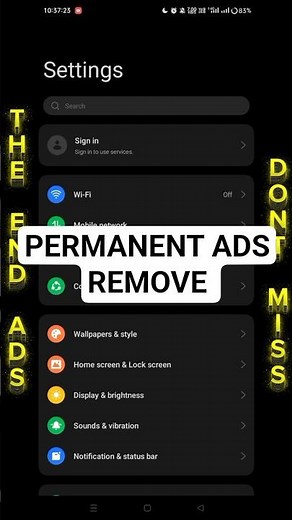 Permanent Ads Block | No More Interruptions | Tech Tutorial #technology #tips
