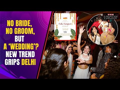 What Is A Fake Wedding? GenZ's New Favorite Wedding Trend | How To Sign Up For It? | Watch