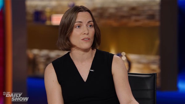 When parenthood gets hard, economist and parenting data expert Emily Oster says we can use data to remind us we aren’t alone | The Daily Show