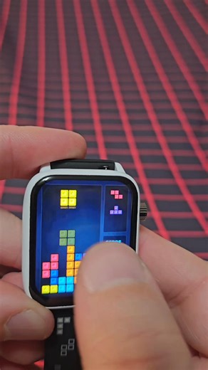 Tetris Watch by MyPlayWatch #gamer #retrogaming #game #vintage #watch #tetris | Eternal Electronics