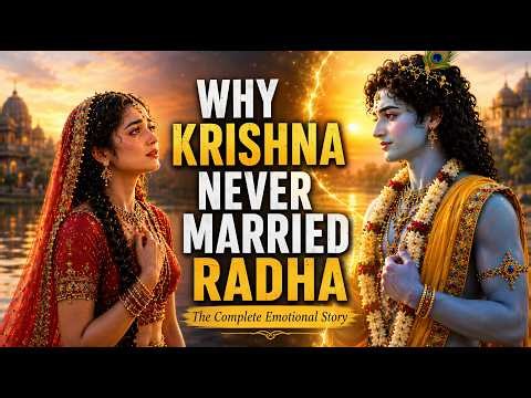 Why Krishna Never Married Radha | The Complete Emotional Story of Radha Krishna