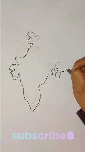 Easy Hack to draw India Map