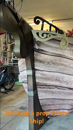 Building a Prop Pirate Ship, start to finish! #art #propbuilding #pirate #ship