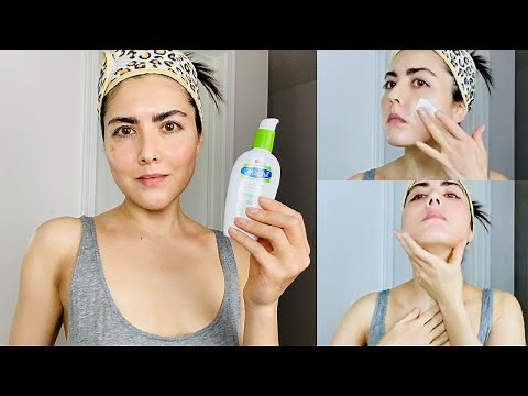 Morning Skincare feat. Cetaphil Daily Facial Moisturizer SPF 35 (Full Demo)