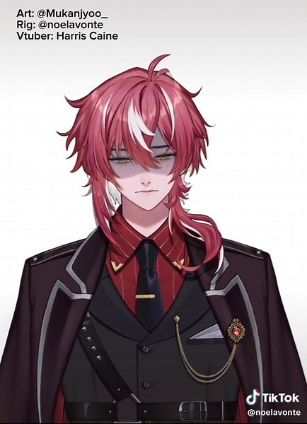 [Half-body Vtuber Model Showcase] I had the honor to rig @Harris Caine ⛓️【AKA Virtual】 ‘s 2.0, Warden costume model 🙌 Thanks again for the opportunity! • • • • • #vtuberindonesia #vtubermodel #live2d #vtubermodel2d #live2dcommission #vtubermodelcommission #harriscaine #live2drigging