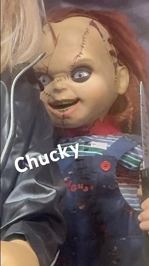 CHUCKY DOLL ANIMATRONICS LIFE SIZE CHILDS PLAY HALLOWEEN FIGURE HOME DEPOT #chucky #animatronics