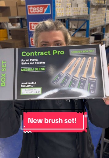 Thanks so much Ian 😆😆 did you see the new Arroworthy contract angle 5 pack 🤩🤩 #fyp #packanorderwithme #paintinganddecorating #mypaintbrush #decoratingsupplies