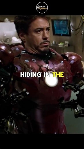 Did you see Captain America's shield in Iron Man 1? 🛡️#ironman #captainamerica