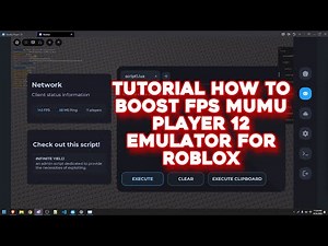 How to boost fps in mumu player 12 Emulator | 144+ FPS | UNLOCK FPS FIX LAG & CRASHES ROBLOX DELTA