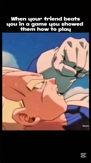 Vegeta feels pride in someone else 😂 #dragonball #vegeta #dbz #memes