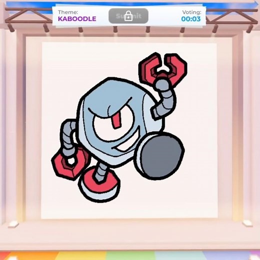 Speed Draw KABOODLE in Roblox #roblox #art #speeddraw