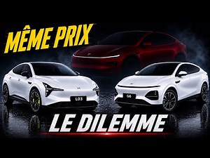 I'm comparing the XPENG L03 Ultra and G6 Standard with the Tesla Model Y Premium 🇫🇷 which one to ...