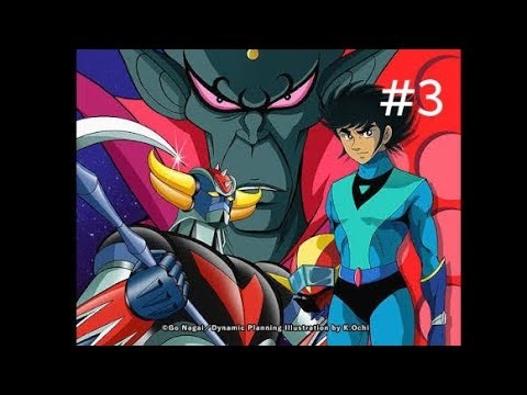 Force Five-Grandizer Episode 1 part 3 (UfO Robot Grendizer English Dub)