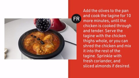 Fragrant Moroccan-Style Chicken Tagine Recipe