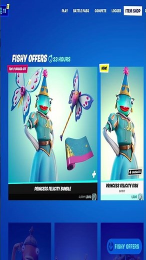NEW Princess Fishstick Skin + ALL FISHSTICK VARIENTS | Fortnite Item Shop Update
