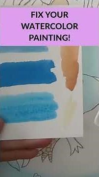 How To SOLVE This Watercolor Problem!