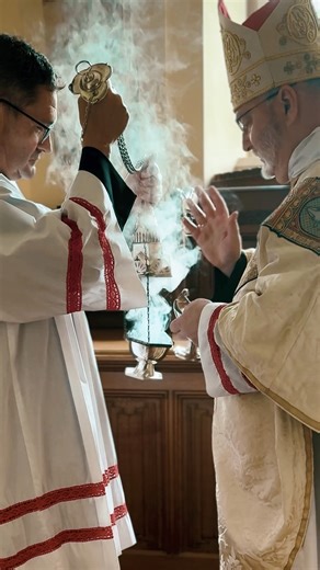 12K views · 157 reactions | “Let my prayer be counted as incense before you" – Psalm 141:2 As the smoke rises, so too do our prayers, a fragrant offering carried heavenward. From the lighting of the charcoals to the incense filling the air, may this sacred act remind us of the beauty of prayer and devotion ascending to the divine. #incense #eternal #catholic #mass #monastery #buckfastabbey | Buckfast Abbey | Facebook